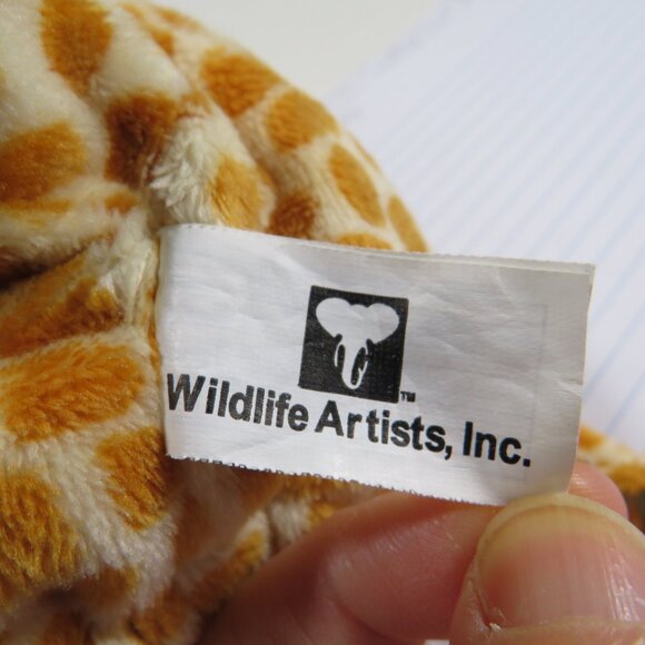 Giraffe PUPPET by wildlife artist stuffed animal plush Golf Club Toppers - Picture 10 of 11
